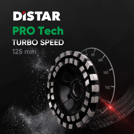 BETONO ŠLIFAVIMO DISKAS DISTAR PRO TECH