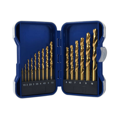 Titanium drill bit set 15 pcs.