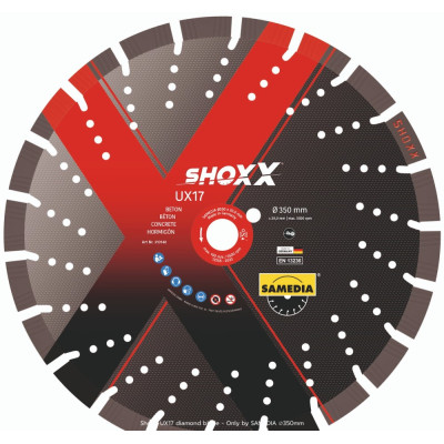 DIAMOND BLADE SAMEDIA UX 17 400x20 MM