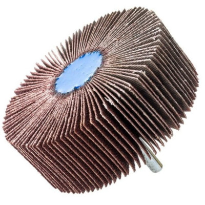 Lamellar flap wheel, 80 x 30 x 6 mm P40