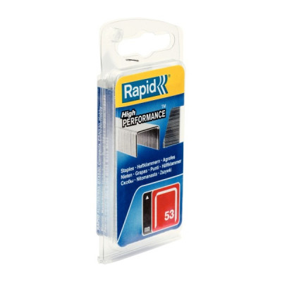 Rapid No. 53 Finewire staple 20 mm