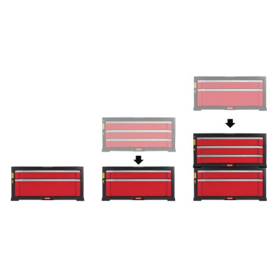 5 drawers tool chest set