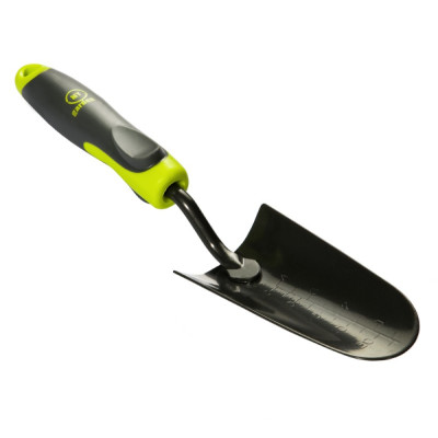 Transplanter (Transplanter Trowel) with ergonomic handle Keeper.