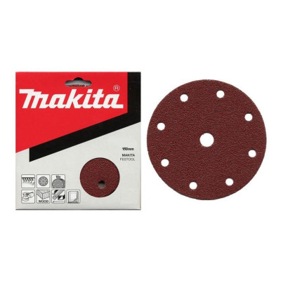 Šlifavimo diskai Makita P-31918, Nr 40, Ø150 mm, 10 vnt