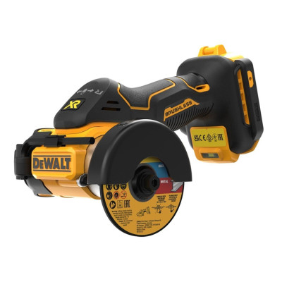 Akumuliatorinis diskinis pjūklas Dewalt DCS438N-XJ, 18 V